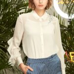 elegancki komplet ze spodniami